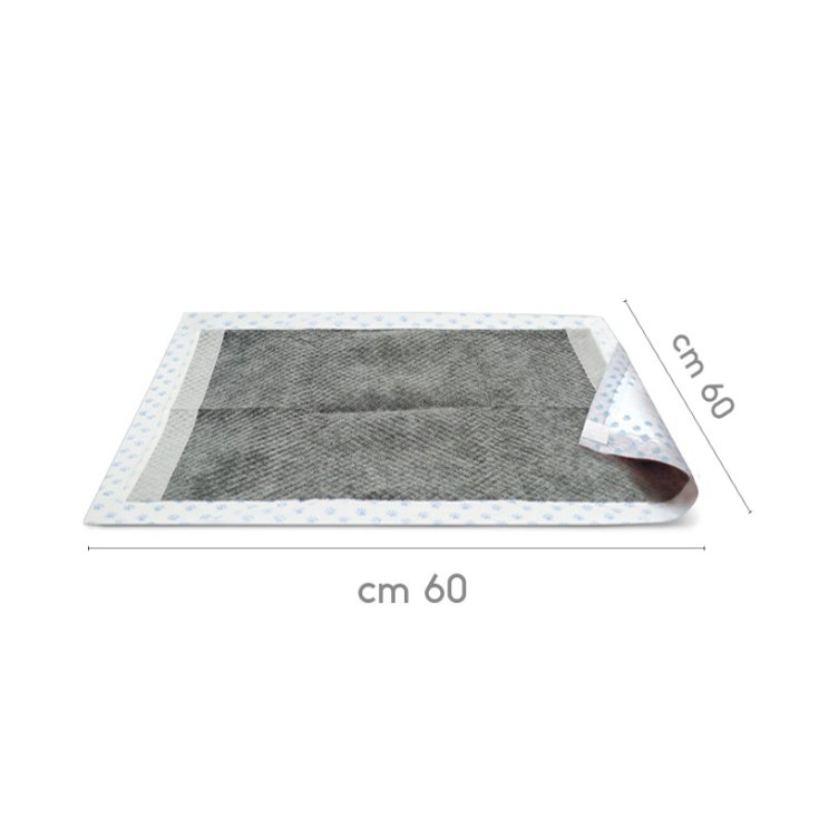 Assorbipi&ugrave; Tappetini Assorbenti con Carbone Attivo - 40Pz - 60 x 60 Cm