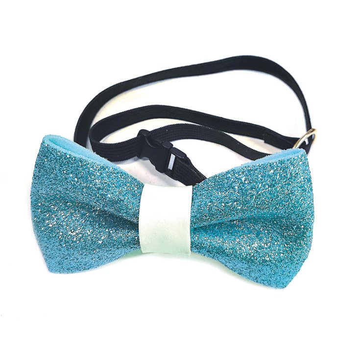 RECORD PAPILLON CON GLITTER AZZURRO S 8