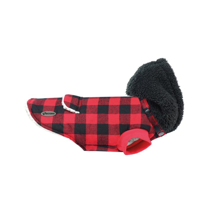 RECORD CAPPOTTINO LOGAN ROSSO NERO XXXXS