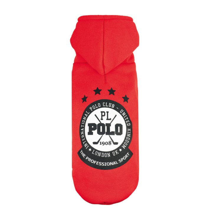 RECORD FELPA POLO ROSSO L 38 41/55 59 CM
