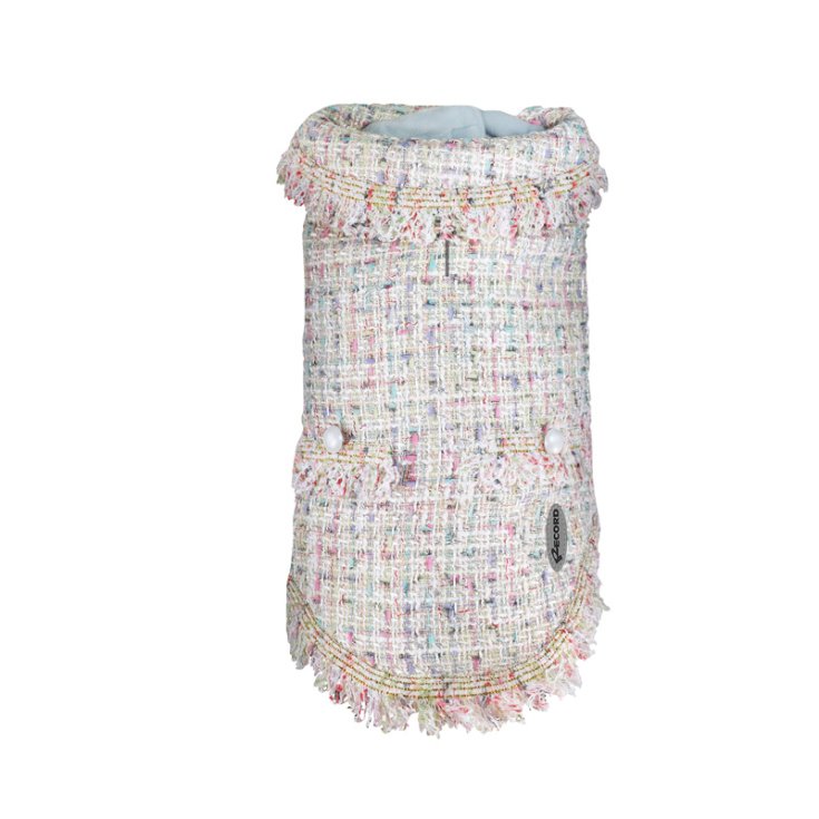 Cappottino in Tweed per Cani Mademoiselle - Taglia 20