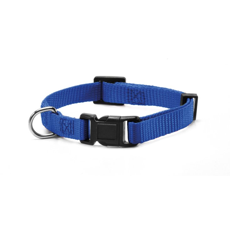 RECORD COLLARE NYLON CON CLIP BLU S 1,5X