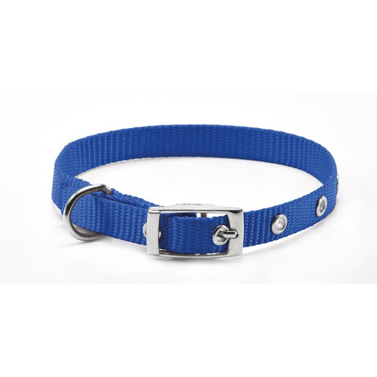 RECORD COLLARE NYLON CON FIBBIA BLU 1,5X