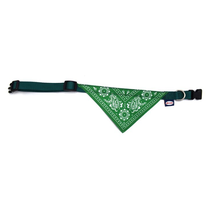 RECORD COLLARE NYLON BANDANA VERDE 1X20