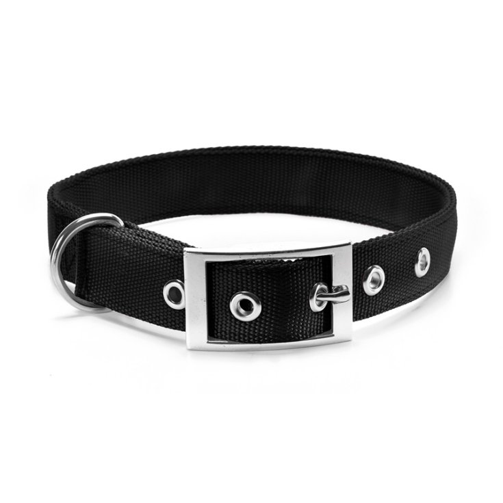 RECORD COLLARI NYLON DOPPIO NERO 2,5X50