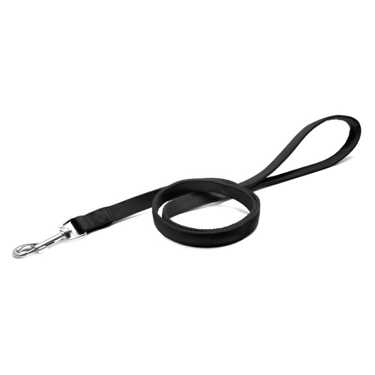 RECORD GUINZAGLIO NYLON DOPPIO NERO 1,9X