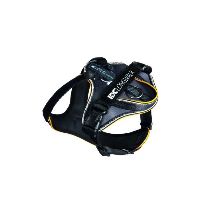 Pettorina Nero Tg.M&nbsp;14-20 Kg IDC&nbsp;Longwalk&nbsp;Julius-K9