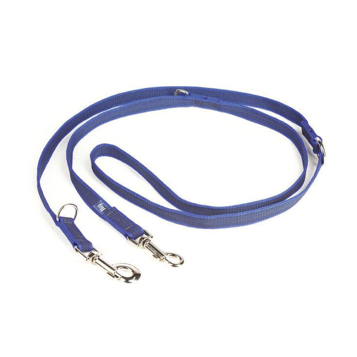 Guinzaglio da Addestramento Super-Grip Blu 2cm x 2,2m Jiulius-K9