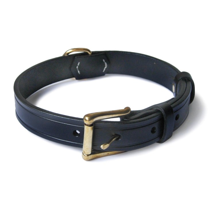 RECORD COLLARE CUOIO CUCITO BLU 2,5X55 C