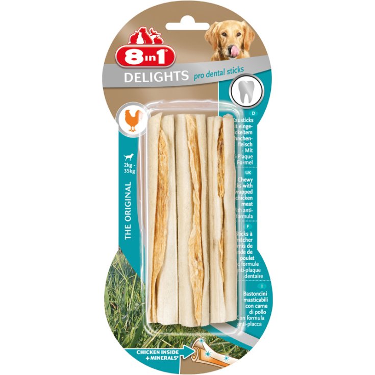 8IN1 DELIGHTS DENTAL 3 STICK 75 G