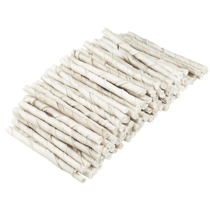 RECORD 100 ROTOLINI  BIANCHI 13 CM 550 G