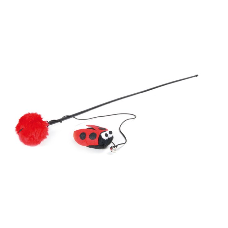CAT&RINA STUZZICAGATTO COCCINELLA ROSSO,