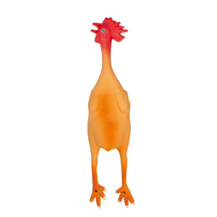 RECORD GIOCHI LATEX - GALLINA ARANCIONE