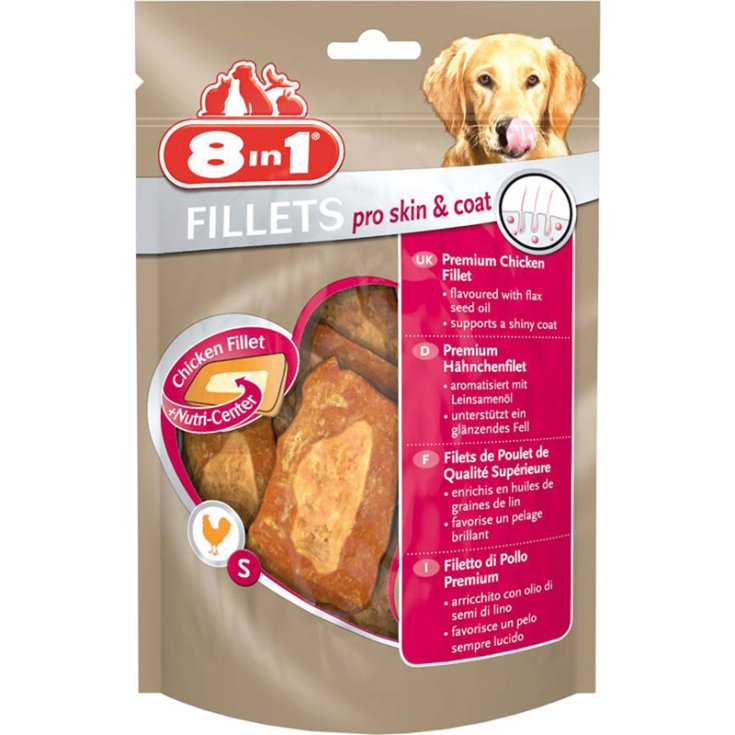 8IN1 FILLETS COAT OLIO DI SEMI DI LINO 8
