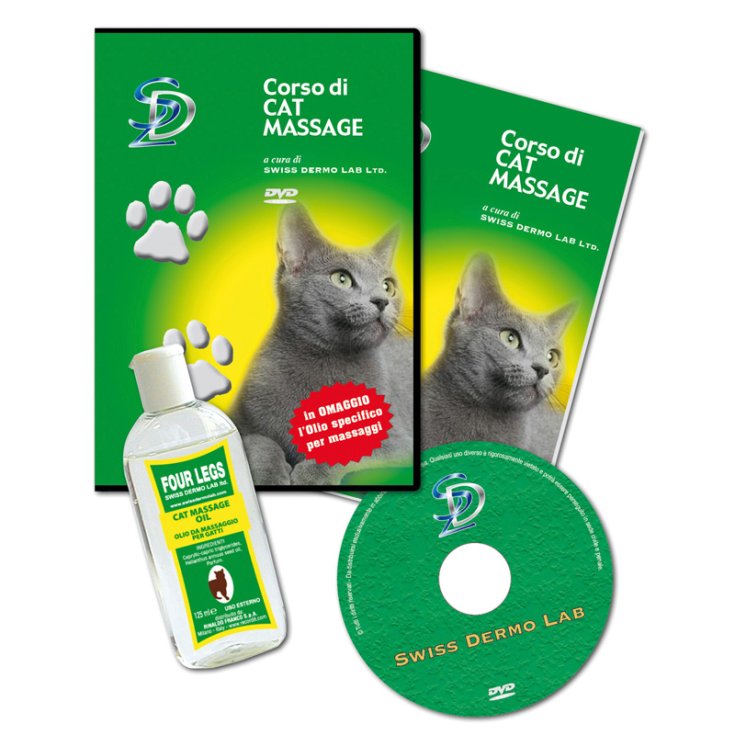 RECORD FOUR LEGS- DVD- CAT MASSAGE + OIL