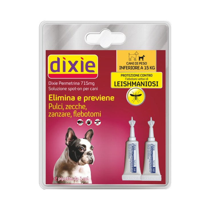 DIXIE PERMETRINA*2PIP 715MG
